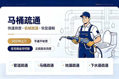 三明马桶疏通
